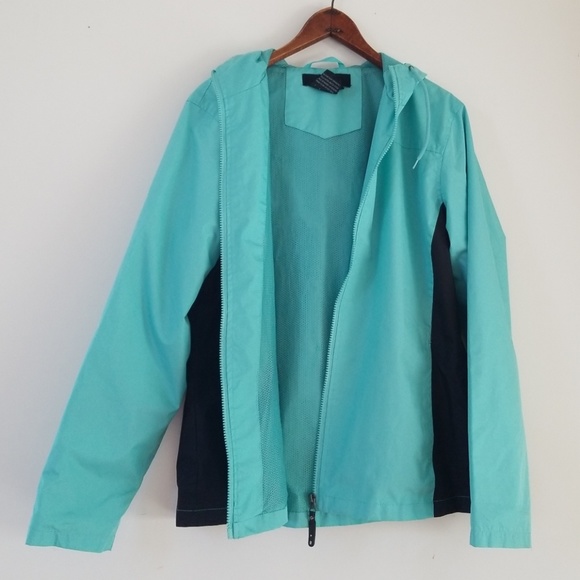 i 5 Women's Hoodie Zip Two Tone Windbreaker - Picture 6 of 10